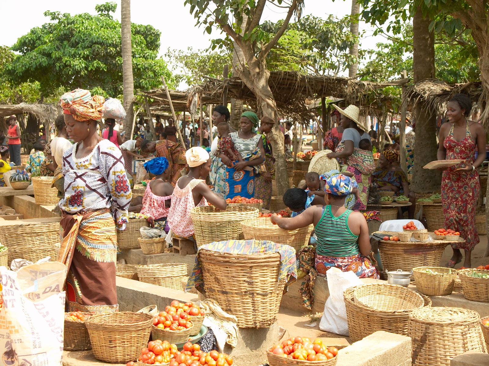 Aneho market Togo